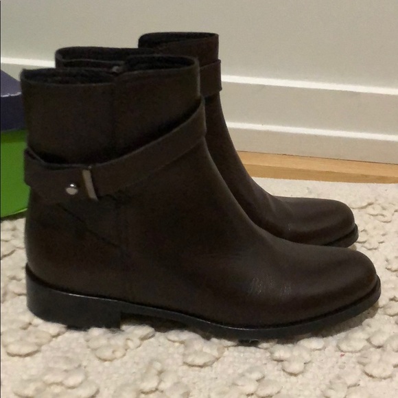 Sesto Meucci Brown Ankle Boots - Picture 2 of 4